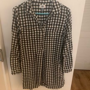 Old Navy flannel tunic
